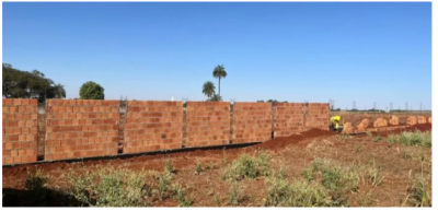 Imagem da notícia Paraíso das Águas realiza obra de construção para fechar muro do cemitério municipal